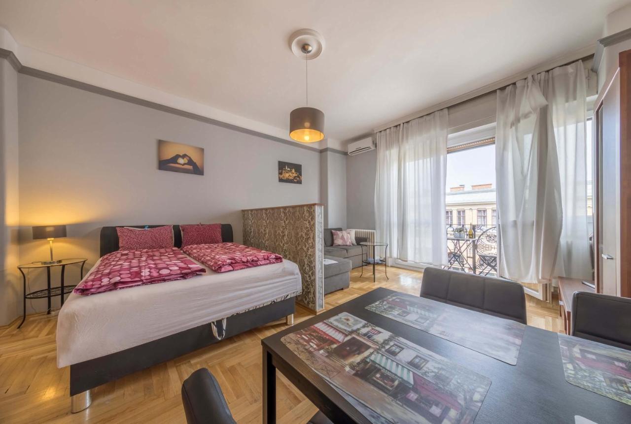 Astoria Balcony Apartment Budapešť Exteriér fotografie